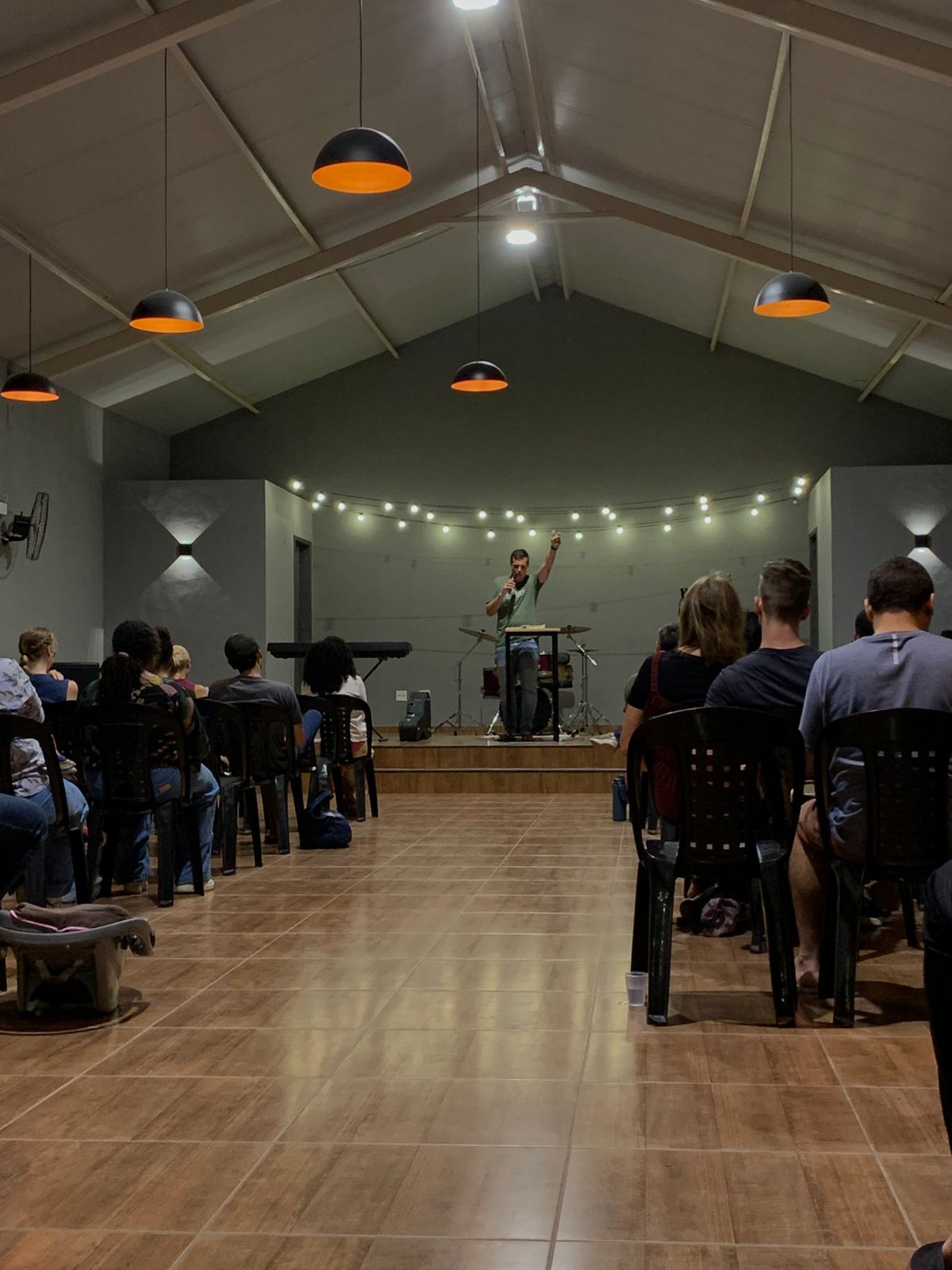 Culto na base do Iris Jardim Gramacho